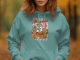 All Booked For Fall Sweatshirt, Cozy Ghost Reading Book Hoodie, Autumn Pumpkin Spice Latte Lover T-Shirt, Librarian Teacher Gift thumbnail 10
