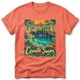 Cenote Swim ~ Comfort Colors Premium Tee thumbnail 4