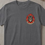 Road Reaper "Full Throttle" Vintage Biker T-Shirt thumbnail 2