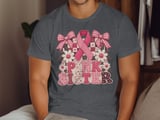 Faux Patchwork Pink Sister Tee thumbnail 8