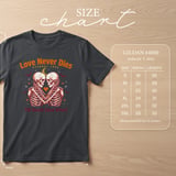 Love Never Dies Skeleton Tee thumbnail 9