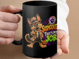Suspicious That's My Job German Shepherd Mug thumbnail 15