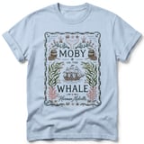 Moby Dick Embroidered Book Cover Tee thumbnail 28