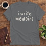 I Write Memoirs Softstyle Tee thumbnail 3