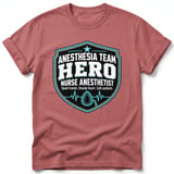 Nurse Anesthetist Hero Tee thumbnail 4