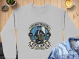 Sailboat Skeleton First Mate Sailing Crewneck Sweatshirts Nautical Sailor Boat Deck Rope Graphic thumbnail 11