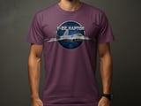 F22 Raptor T-Shirt Fighter Jet Graphic Tee, Stealth Aviation Shirt, Air Force Veteran Gift, Military Airplane Pilot Apparel for Men thumbnail 5