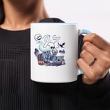 Halloween Mug, Ghost Mug, Funny Mug, Halloween Gift, Spooky Mug, Office Mug, Coffee Mug, Gift Idea, Bat Mug, Tombstone Mug, Halloween Theme thumbnail 5
