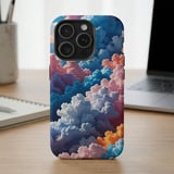Dreamy Pastel Clouds MagSafe® Phone Case thumbnail 2