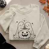 Ghost Hugs and Pumpkin Kisses Tee or Sweatshirt thumbnail 17