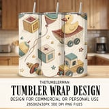 Vintage Toys Charm Digital Pattern Size Bundle Png thumbnail 1