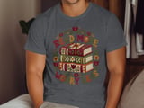 Read More Worry Less Tee or Sweatshirt, Faux Patchwork Design thumbnail 11