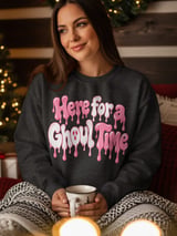 Here for a Ghoul Time Tee thumbnail 10