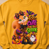 Too Cute To Spook Sally the Squirrel Sweatshirt thumbnail 9
