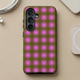 Retro Pink Starburst MagSafe® Phone Case thumbnail 7