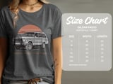 Wood Steel Soul T-Shirt, Classic Car, Vintage Wagon, Retro Automotive Tee, Grand Wagoneer Shirt, Offroad Vehicle Shirt, Car Lover Gift thumbnail 6