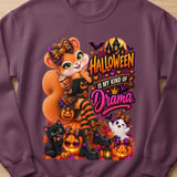 Halloween Drama Sally the Squirrel Sweatshirt thumbnail 16