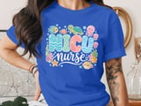 NICU Nurse T-Shirt: Neonatal Intensive Care Unit Ocean Sea Animals Tee thumbnail 2