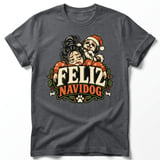 Feliz Navidog Dog Mom Tee thumbnail 5
