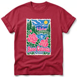 Rose Cutouts ~ Comfort Colors Premium Tee thumbnail 2