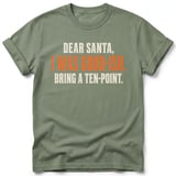 Dear Santa Bring A Ten-Point Tee thumbnail 6