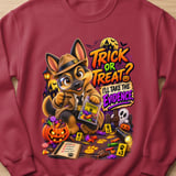 Halloween Detective Chase the Dog Sweatshirt thumbnail 5