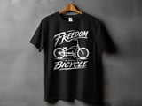 Freedom Is Riding a Bicycle | Stretch Cruiser T-Shirt thumbnail 9