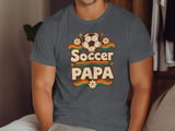 Retro Soccer Papa Tee or Sweatshirt thumbnail 6