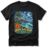 Aloha, Let's Gogh ~ Comfort Colors Premium Tee thumbnail 2