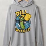 Pickleball Sport-Tek Performance Hood, Dill With It, Lightweight Hoodie thumbnail 6