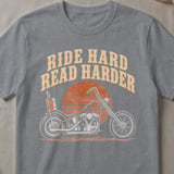 Ride Hard Read Harder Tee thumbnail 2