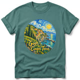 Gogh Cinque Terre ~ Comfort Colors Premium Tee thumbnail 8