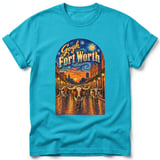 Gogh Fort Worth ~ Comfort Colors Premium Tee thumbnail 5