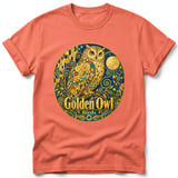 Golden Owl ~ Comfort Colors Premium Tee thumbnail 4