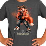 Fox Gamer Shirt for Toddler, Funny Virtual Reality Gaming Tee, Kids Birthday Gift, Pixo League by Farron House thumbnail 5