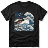Gogh Catch a Wave ~ Comfort Colors Premium Tee thumbnail 1