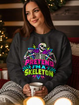 Pretend I'm A Skeleton Tee thumbnail 11