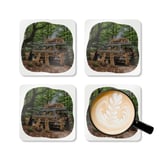Grand Wagoneer, The Waggy Corkwood Coaster Set, Cute Animal Coasters, Wildlife Art, Unique Coasters, Car Lover Gift, Fun Home Decor thumbnail 5