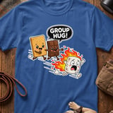 S'mores Group Hug Campfire T-Shirt thumbnail 5