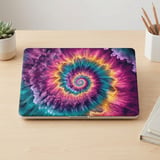 Cosmic Tie Dye Spiral MacBook Case thumbnail 3