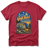 Gogh Retro ~ Comfort Colors Premium Tee thumbnail 2