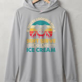 Pickleball Sport-Tek Performance Hood, If You're Looking For A Soft Serve Go Get Ice Cream, Lightweight Hoodie thumbnail 6