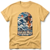 Volcano Wave ~ Comfort Colors Premium Tee thumbnail 7