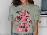 Faux Patchwork Bats For Boobs Tee thumbnail 11