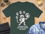 Extra Moon On Hand Absurd  Cat Tee thumbnail 4