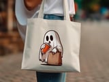 Ghost Snack Run Tote Bag thumbnail 1