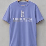 Mentally In A Tree Stand Tee thumbnail 4