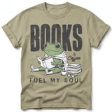 Books & Coffee Frog Tee thumbnail 17