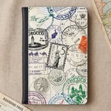 Vintage Travel Stamps Passport Cover thumbnail 5