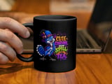 Spill The Tea Blue Jay Halloween Mug thumbnail 5